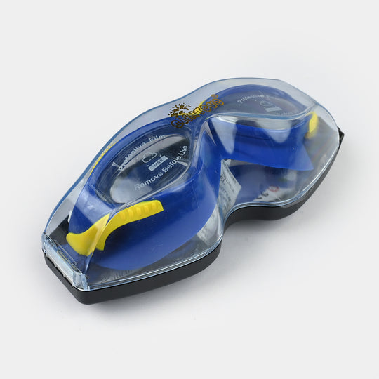 Swimming Goggles with Integrated Earplugs