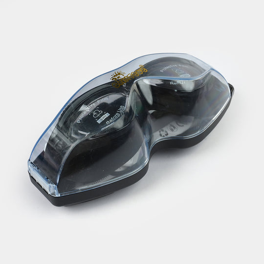 Swimming Goggles with Integrated Earplugs