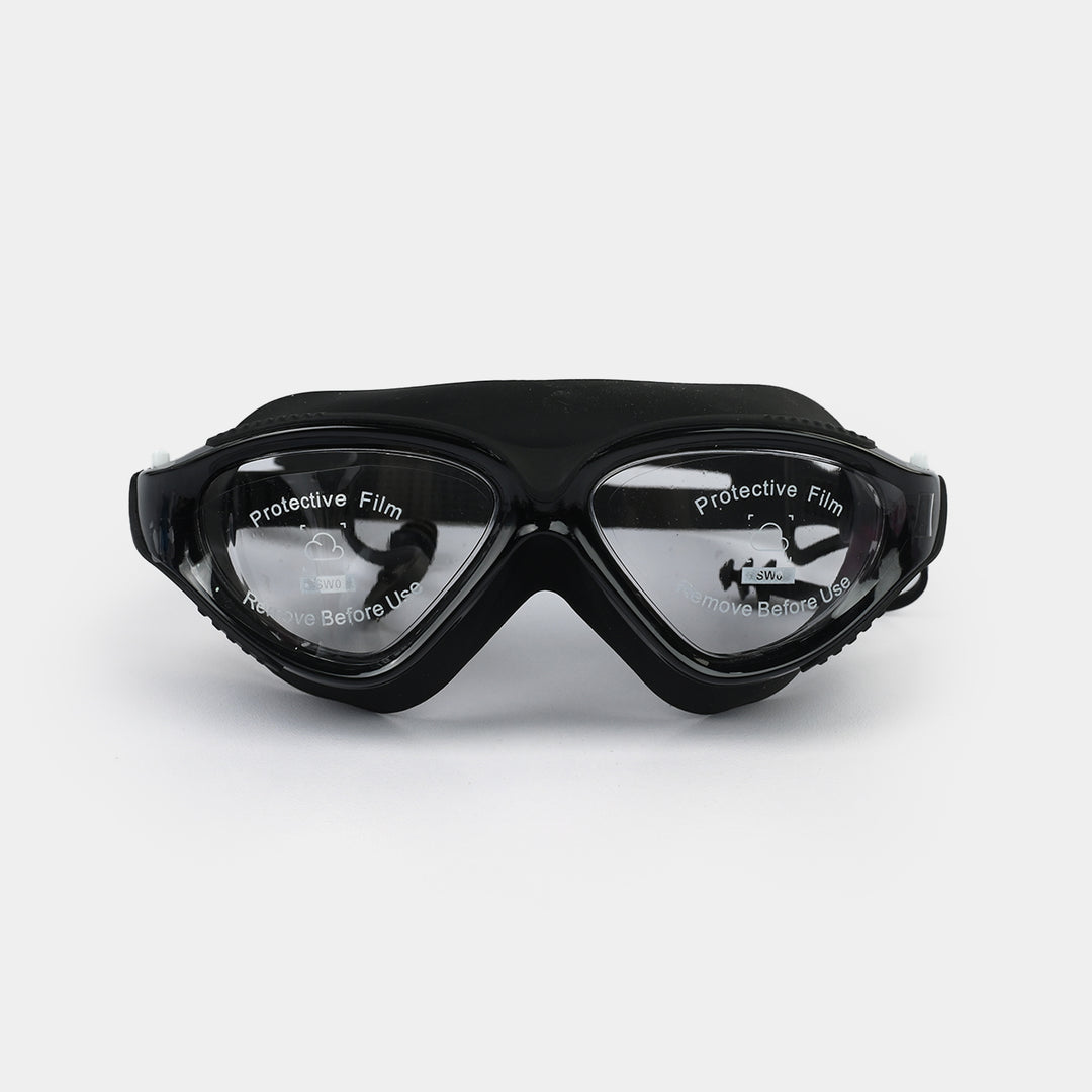 Swimming Goggles with Integrated Earplugs