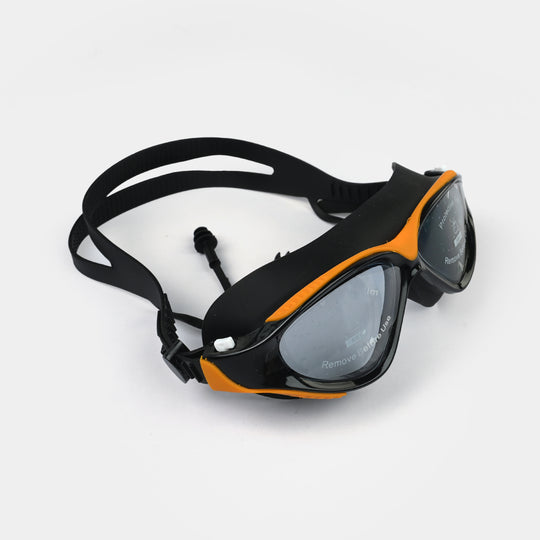 Swimming Goggles with Integrated Earplugs