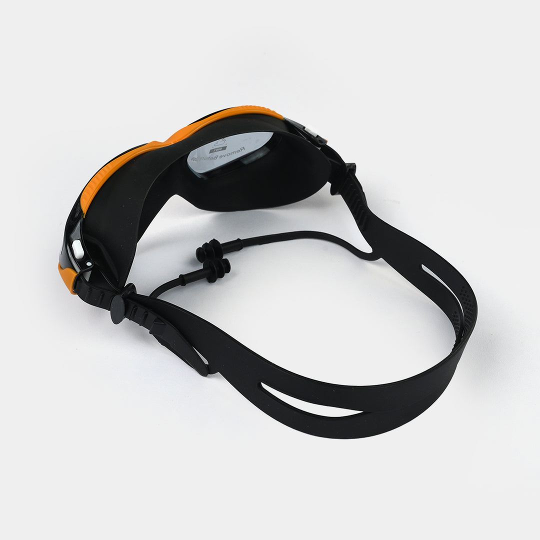 Swimming Goggles with Integrated Earplugs