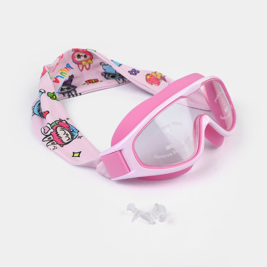 Swimming Goggles with Integrated Earplugs