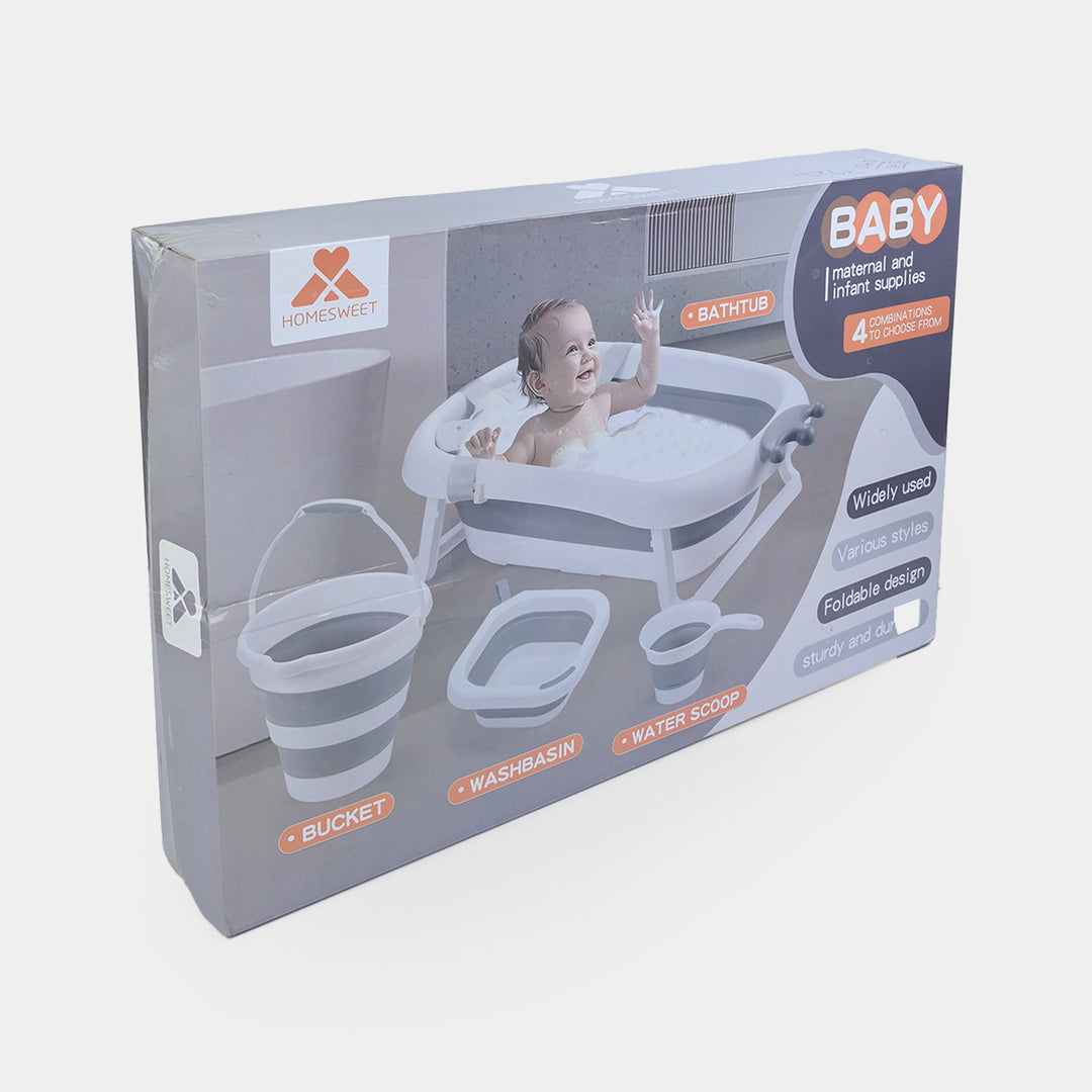 5-in-1 Collapsible Baby Bathtub Set XA-01