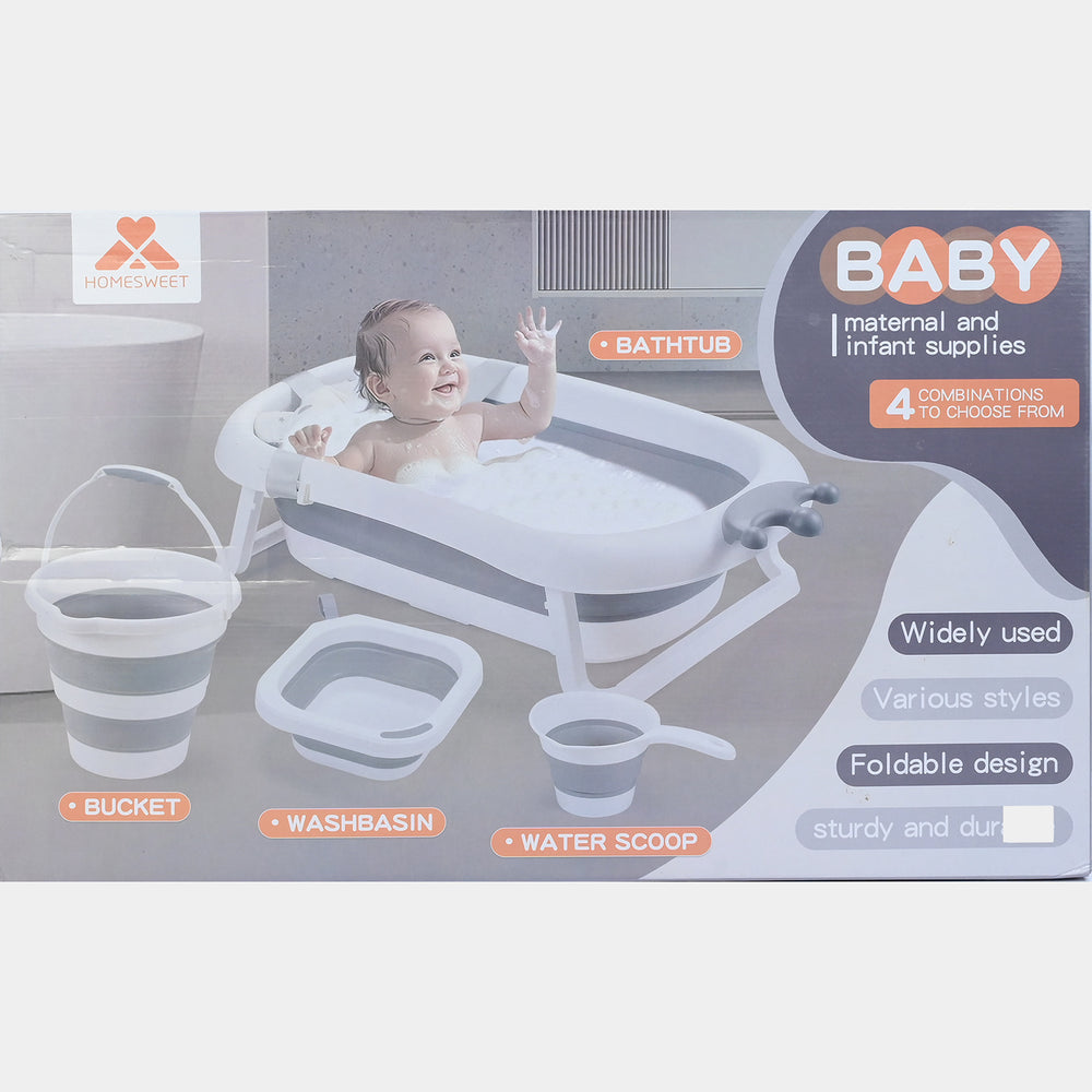 5-in-1 Collapsible Baby Bathtub Set XA-01