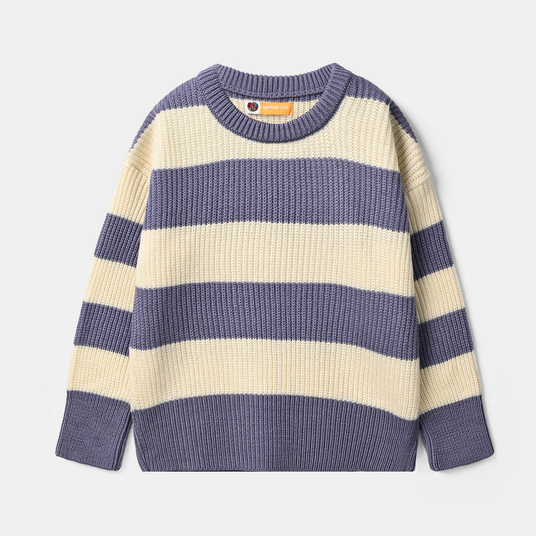Girls Acrylic Sweater zebra