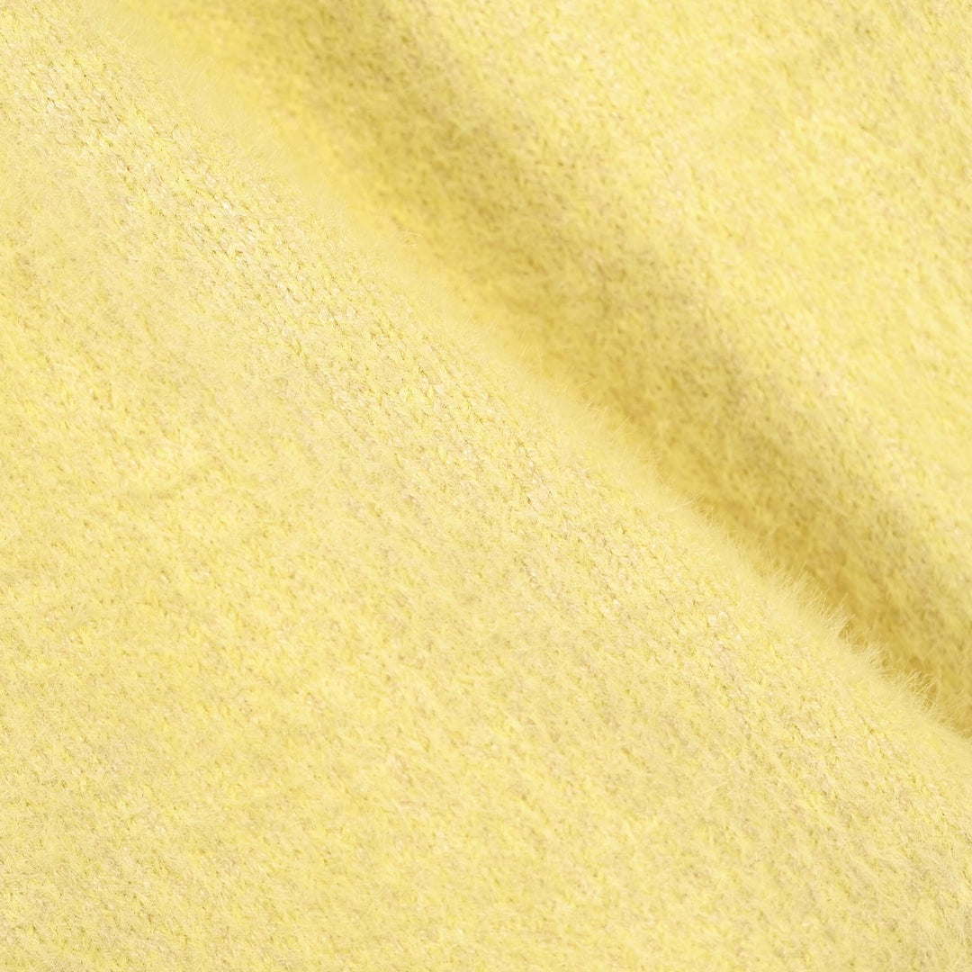 Girls VPN-Acrylic Sweater Love - Yellow
