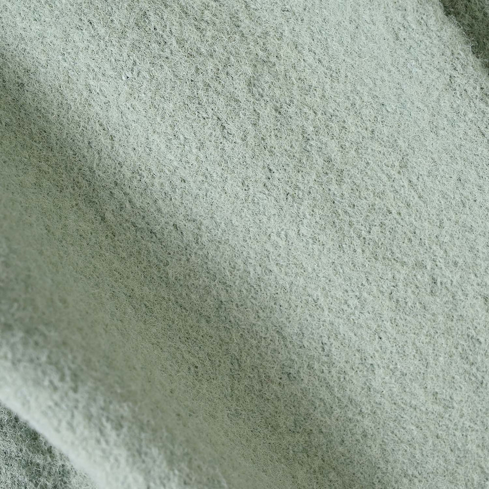Infant Girls Feather-Acrylic Sweater-Pastel Green