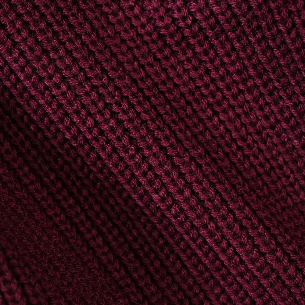 Infant Girls Acrylic Sweater- Maroon