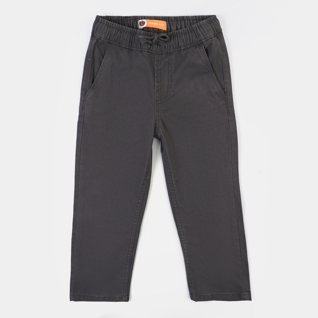 Boys Cotton Twill Pant Every Second-GREY