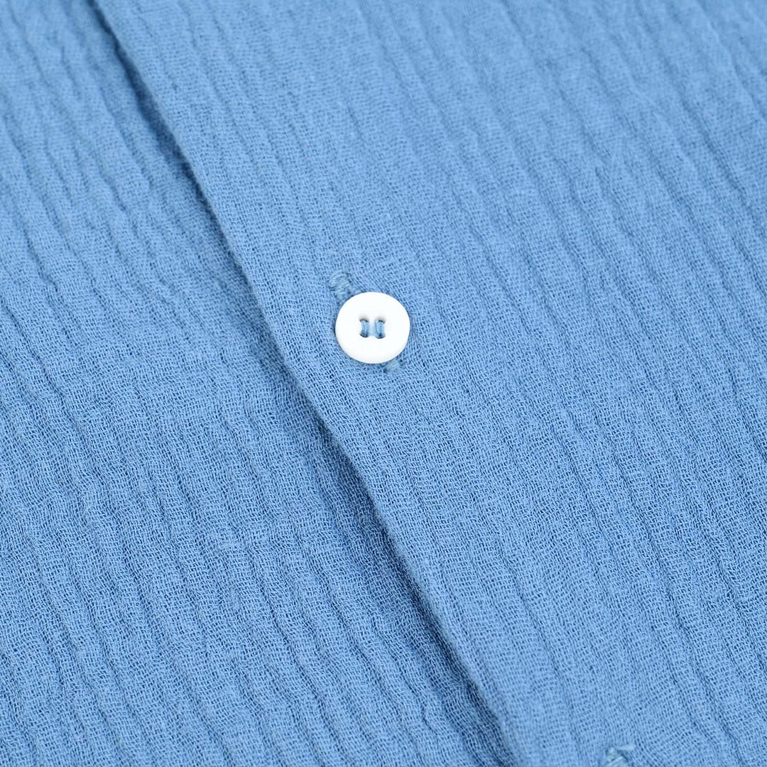 Boys Gauze Shirt (Life Is Good)-BLUE