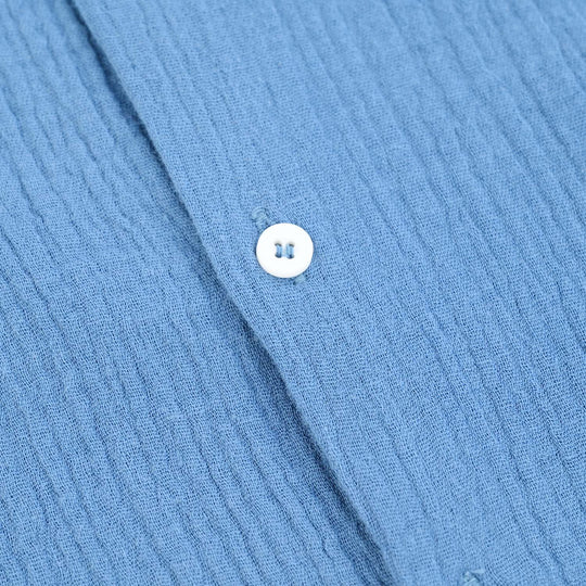 Boys Gauze Shirt (Life Is Good)-BLUE