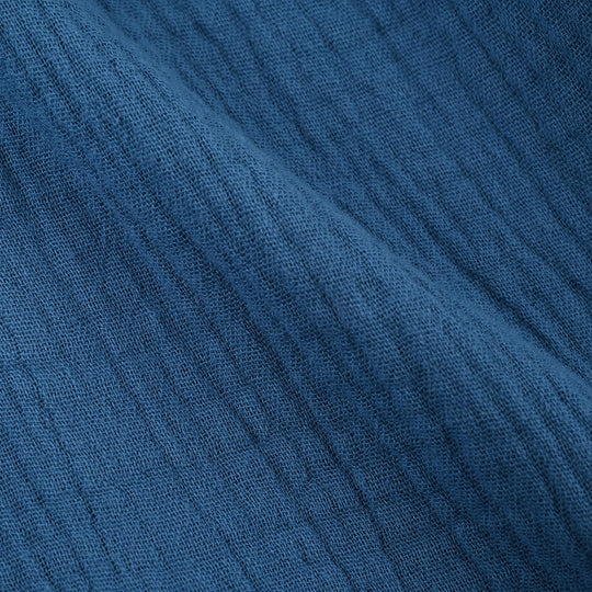 Infant Boys Gauze Shirt (Little Me)-Blue