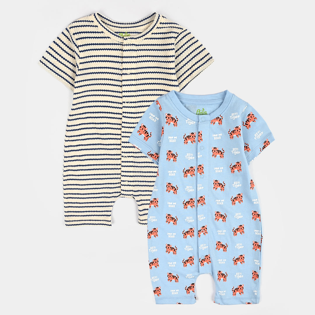 2Piece Set Hey Tiger - White/Blue