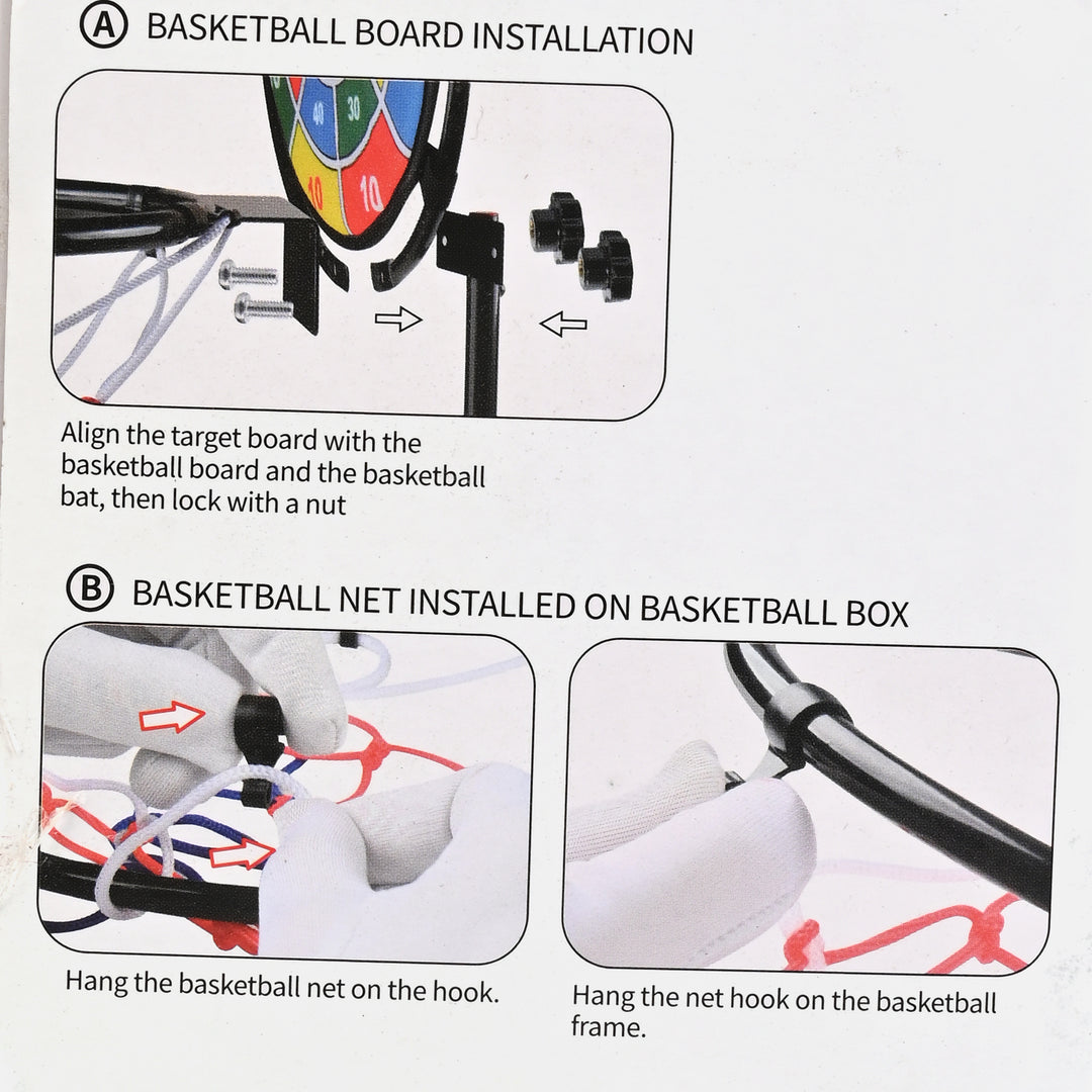 Multi-Function Game Sports Rack (3 in 1 Fitness Shelf)