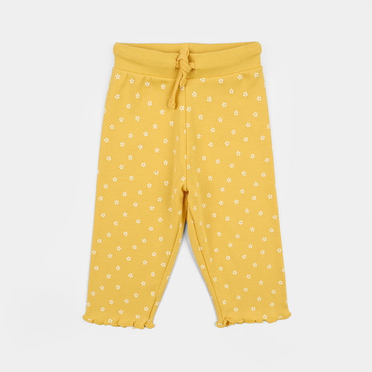 Infant Girls Cotton Interlock 2 Piece Suit Honey Blossom