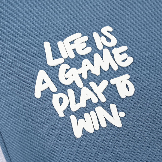 Boys Interlock Short Life Is A Game-Blue