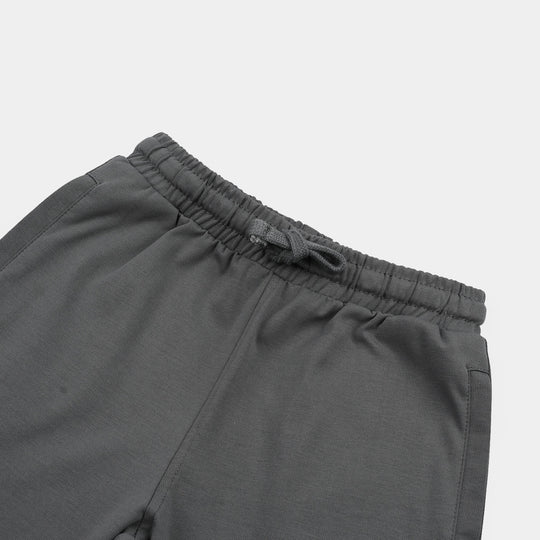 Boys Interlock Short Things To do-GREY