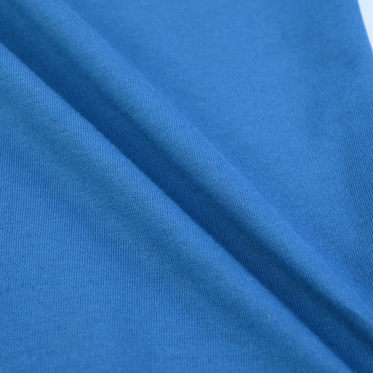 Boys Cotton Jersey T-Shirt Champ-BLUE