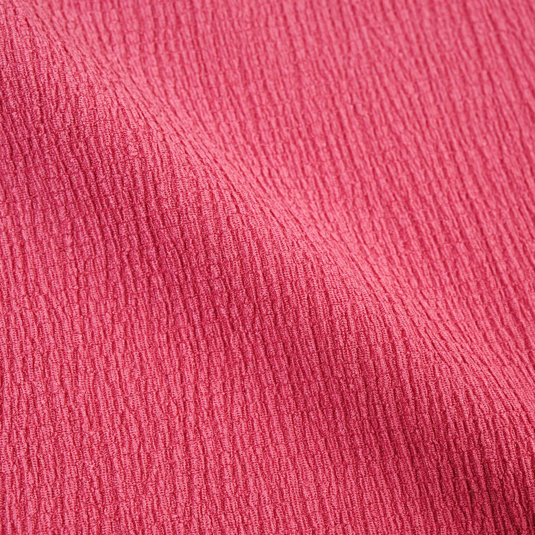 Girls Poly Crinkle 2 Piece suit Unique-Pink
