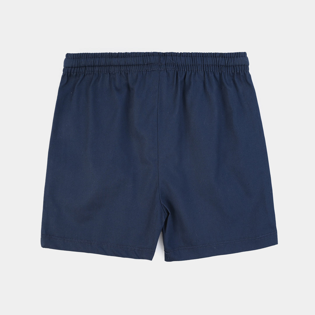 Infant Boys Cotton Interlock Roarsome Little One-Grey.Blue