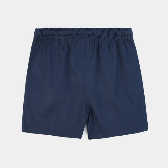 Infant Boys Cotton Interlock Roarsome Little One-Grey.Blue