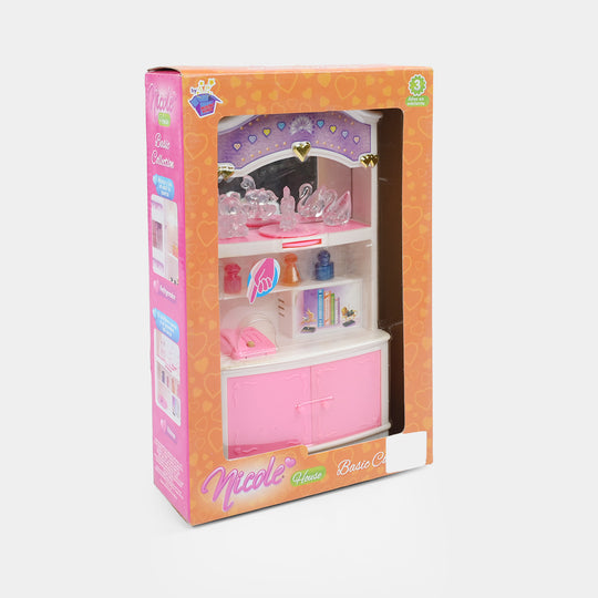 Pretend Play Doll Furniture Kitchen Module