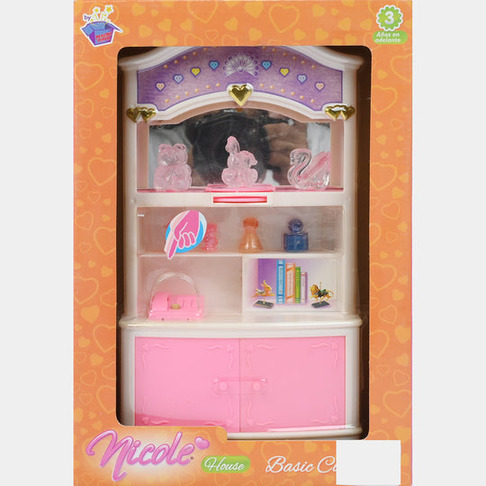 Pretend Play Doll Furniture Kitchen Module