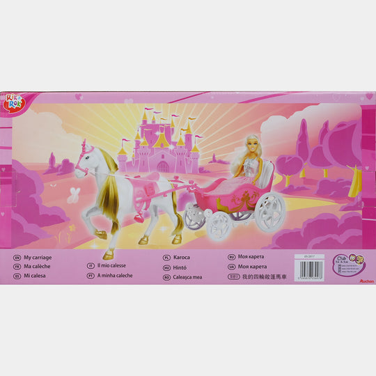 Fairytale Horse and Carriage Doll Playset