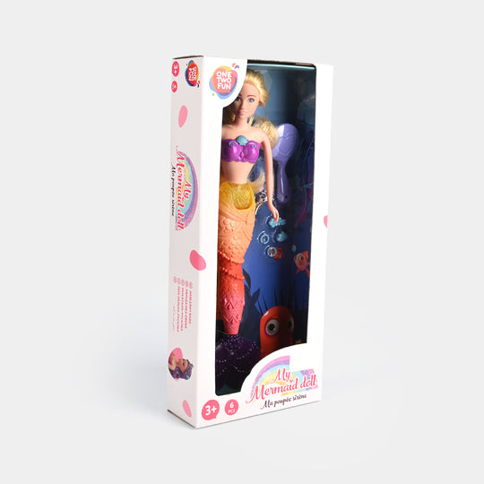 Fashion Mermaid Doll Playset