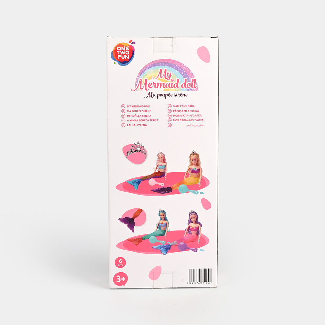 Fashion Mermaid Doll Playset