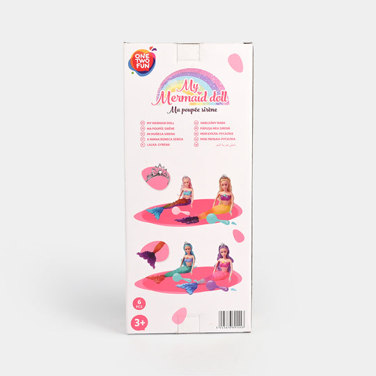 Fashion Mermaid Doll Playset