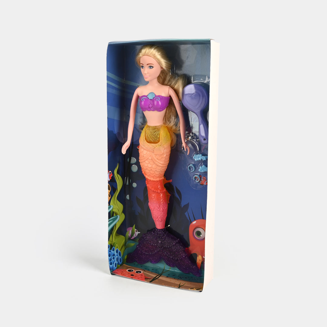 Fashion Mermaid Doll Playset