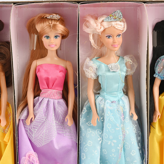 Princess Fashion Doll Gift Set | 4PCs