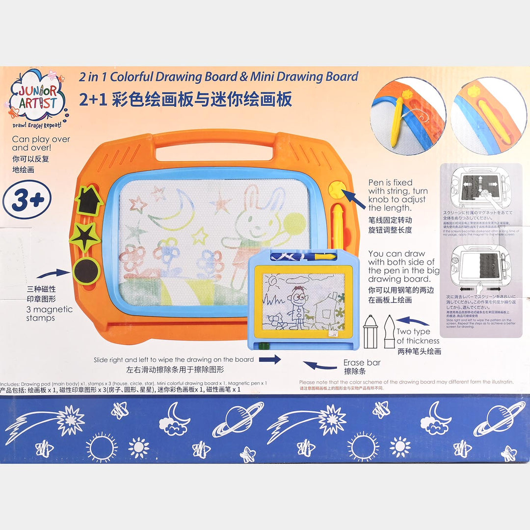 Colorful Drawing Mini Board 2IN1