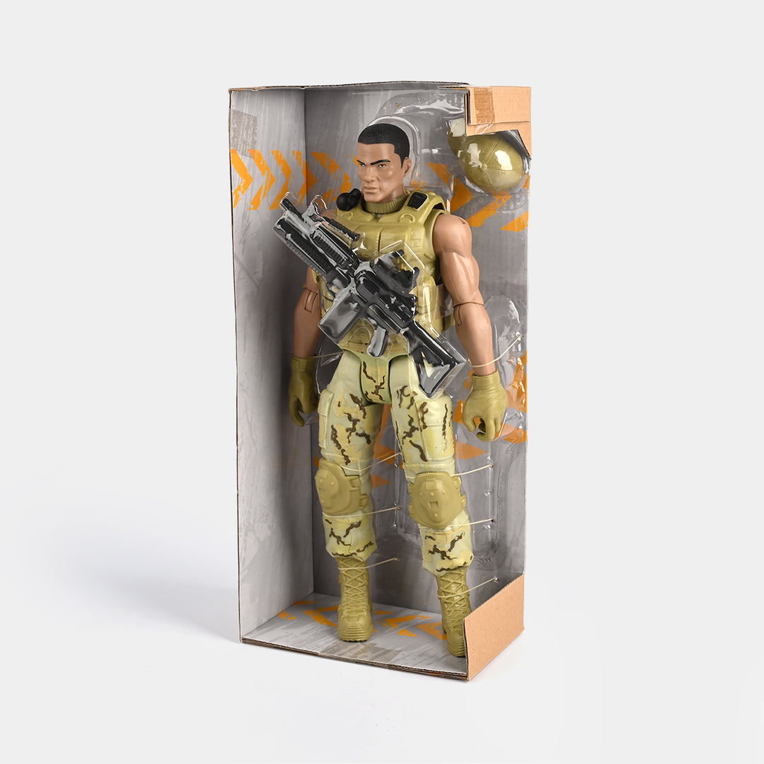 Military Action Figure with Accessories