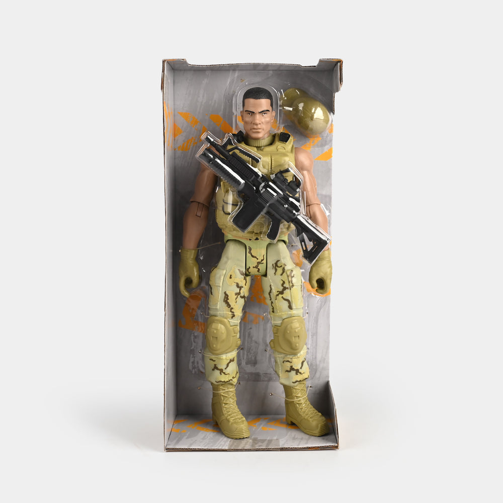 Military Action Figure with Accessories