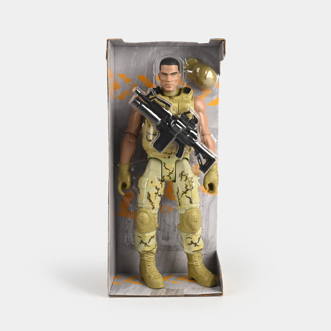 Military Action Figure with Accessories