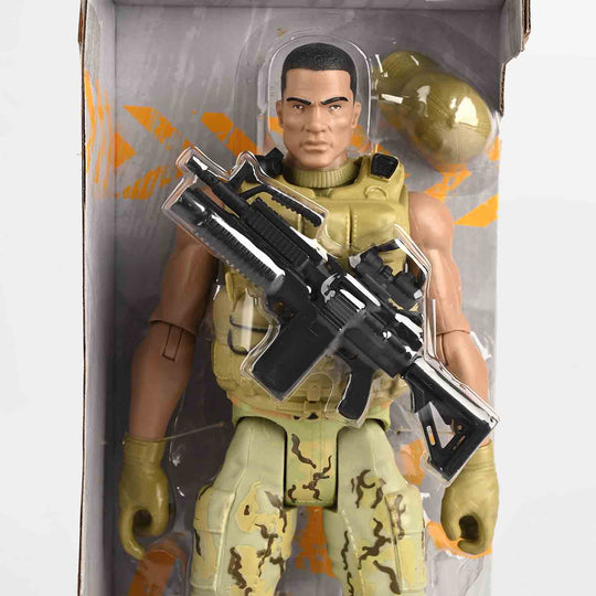 Military Action Figure with Accessories