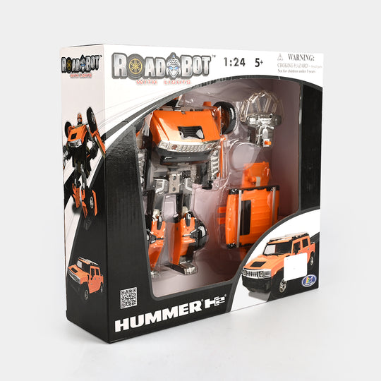2-in-1 Transforming Robot Action Figure Playset