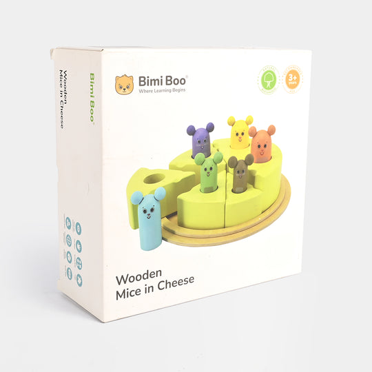 Wooden Mice in Cheese Puzzle Game