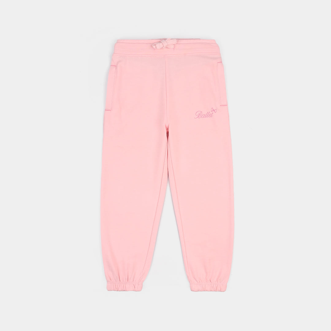 Girls Jersey/Terry 2 Piece Suit Ballet-C.Rose