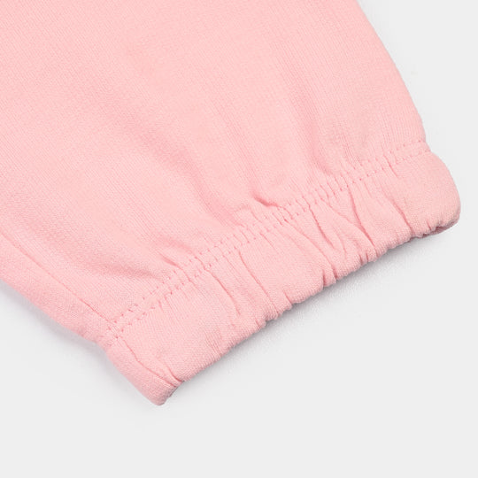 Girls Jersey/Terry 2 Piece Suit Ballet-C.Rose