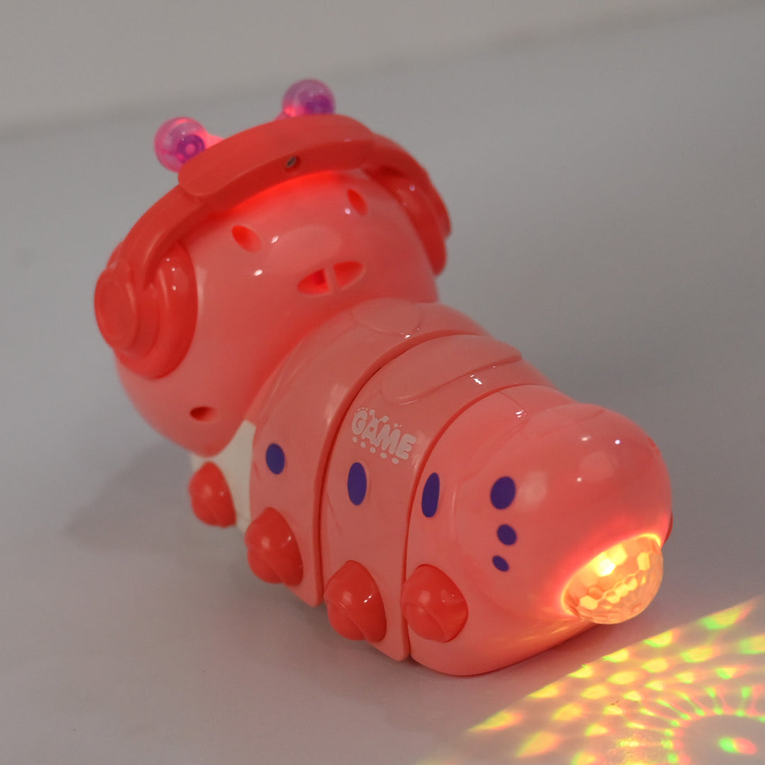 Cartoon Insect Interactive Toy with Light & Music