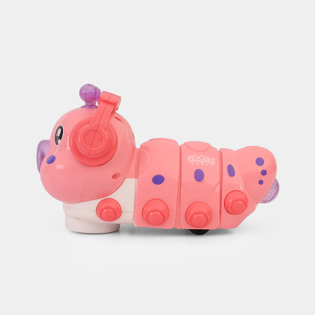 Cartoon Insect Interactive Toy with Light & Music