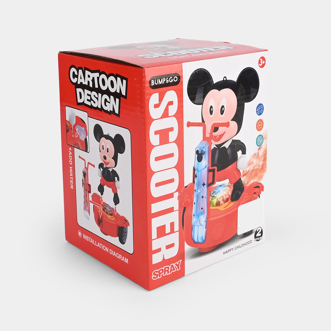 Universal Electric Scooter Toy with Light & Music