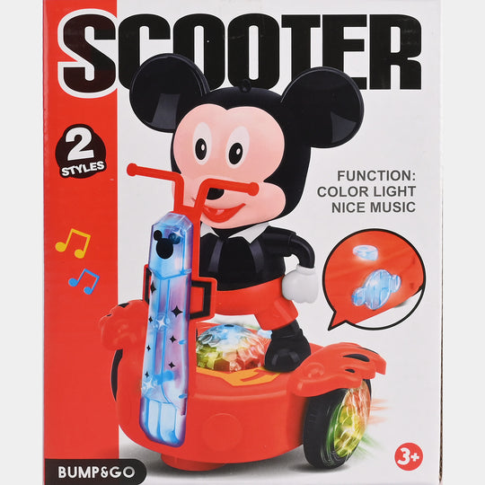 Universal Electric Scooter Toy with Light & Music