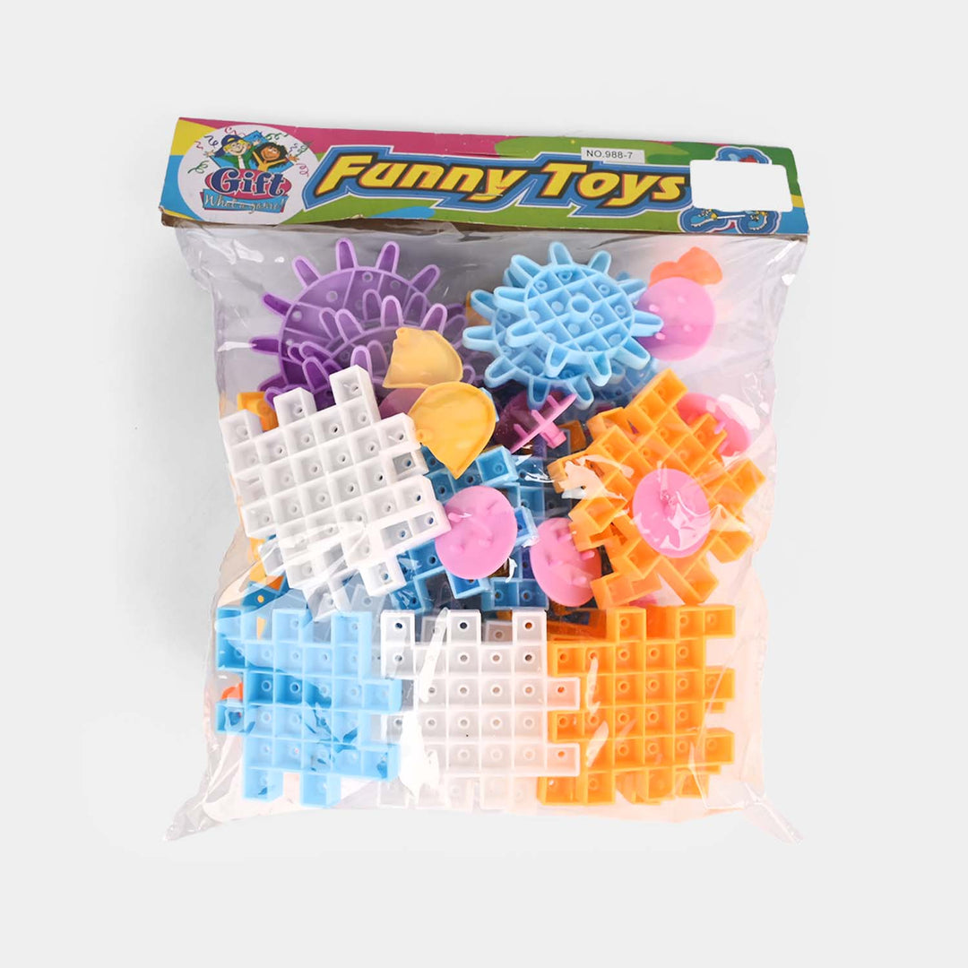 Building Block Gear Toy Set