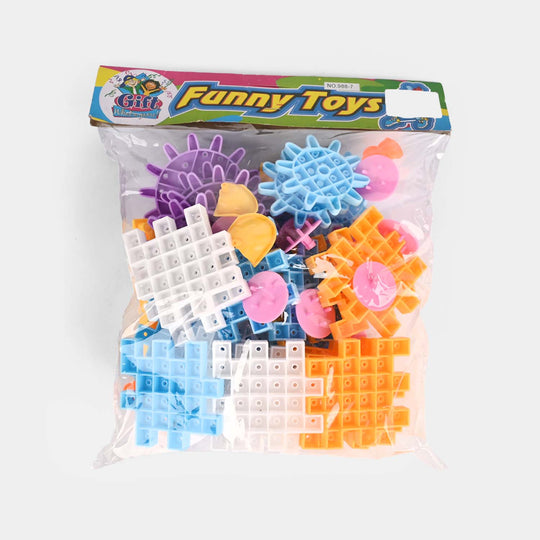 Building Block Gear Toy Set