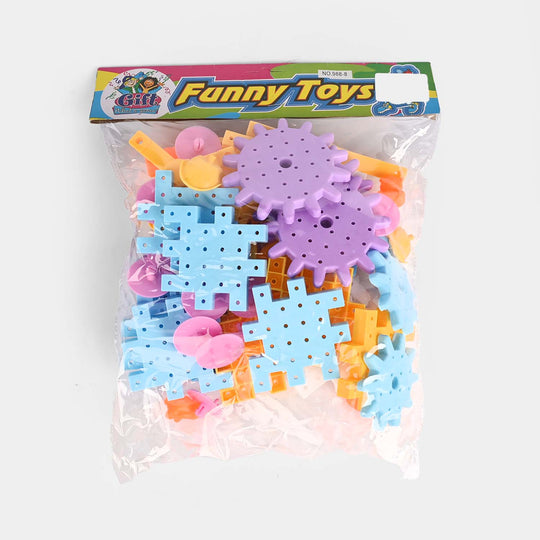 Building Block Gear Toy Set