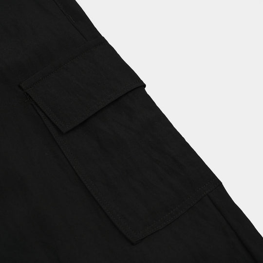 Teens Girls Cotton Twill Pant Wonder-BLACK